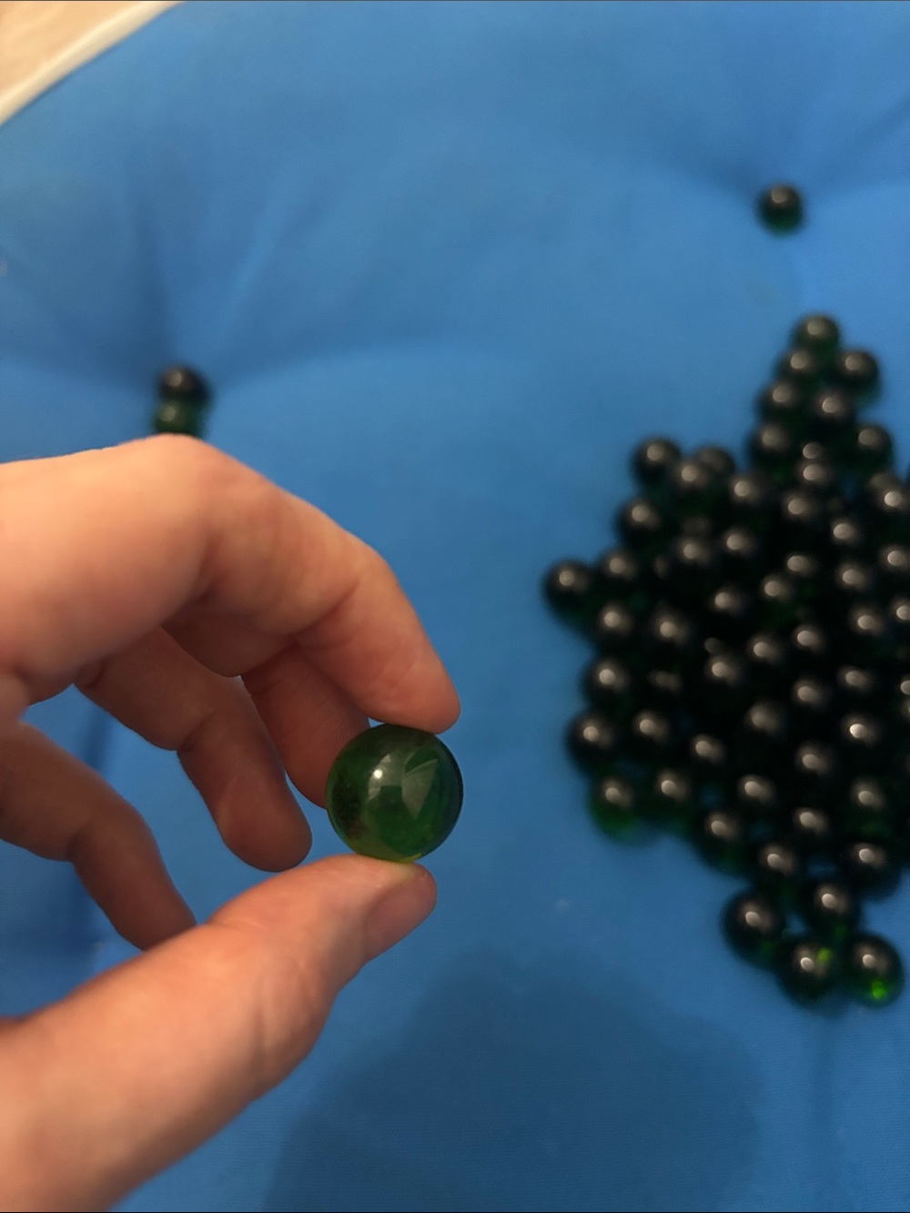 Marbles See Through Colored Dark/Light Green NWOTS - Picture 4 of 8